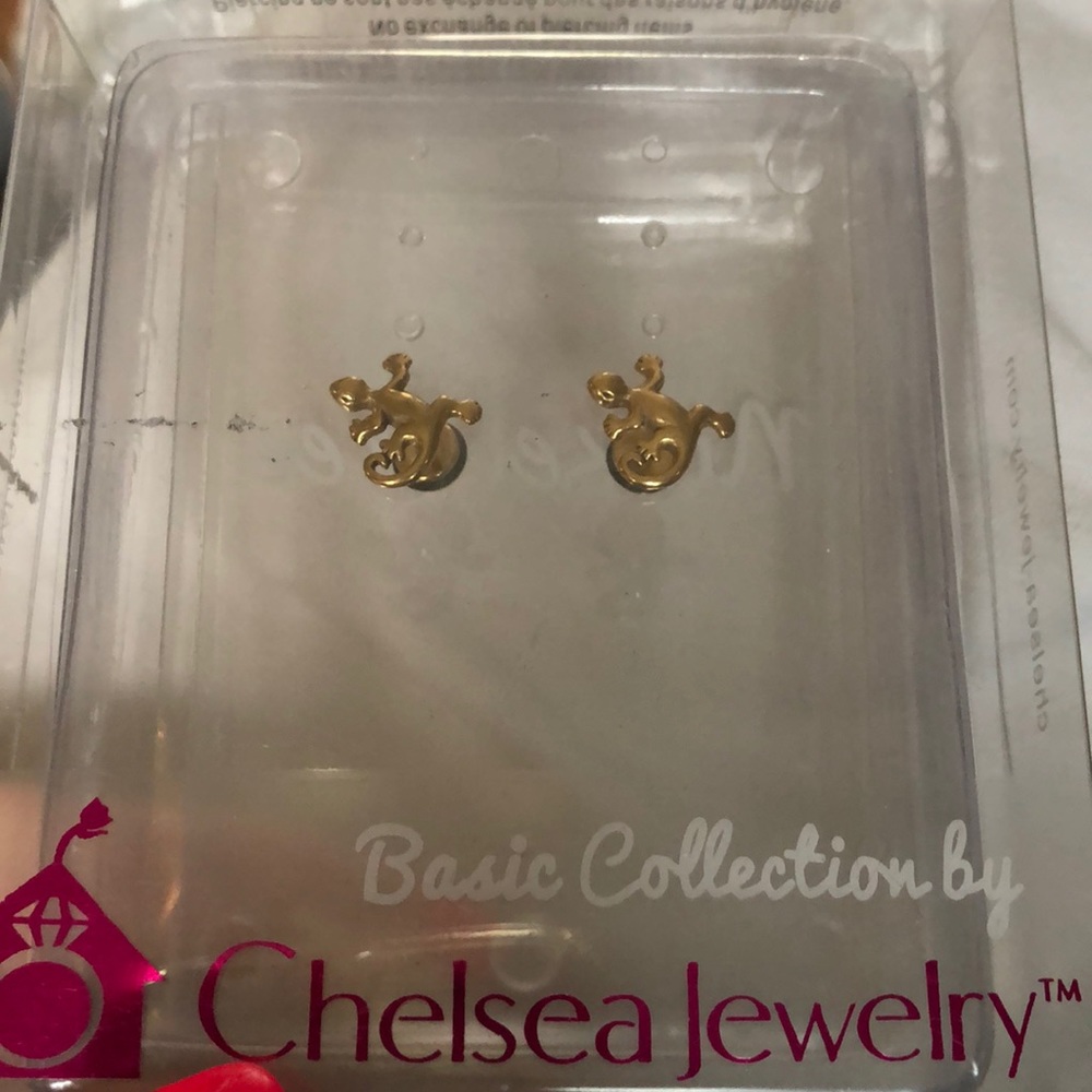 New Lizard Nickle Free Earrings by Chelsea